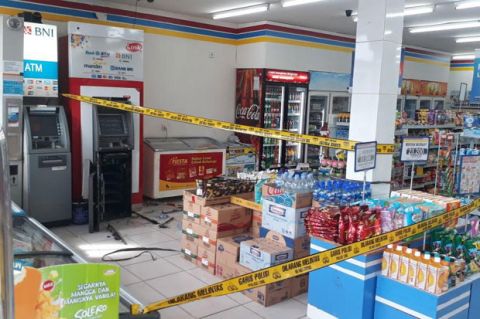 Brankas Minimarket di Lebak digondol Maling, Pegawai Disekap