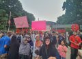 Warga Tangsel Demo Gedung BRIN, Tolak Penutupan Akses Jalan di Tangsel