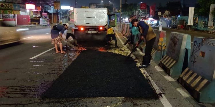 Jalan Utama di Serpong Rampung Diperbaiki, Kini Siap Dilintasi Pemudik