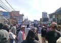 Warga Demo Blokir Jalan Provinsi di Tangsel