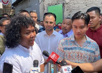 Blusukan Didampingi Marshel, Gibran Tepis Sinyal Dukungan di Pilkada Tangsel