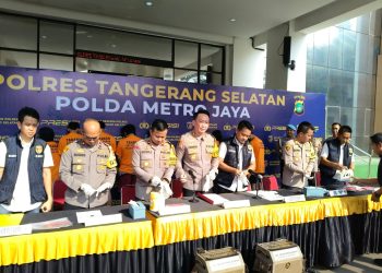 Polisi Ringkus 10 Komplotan Pencuri Motor, Ada 2 Perempuan dan Satpam di BSD Tangerang