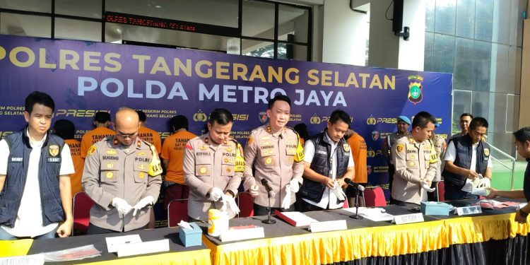 Polisi Ringkus 10 Komplotan Pencuri Motor, Ada 2 Perempuan dan Satpam di BSD Tangerang