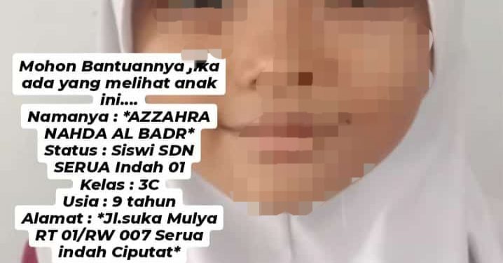 Siswi SDN Kembali Jadi Korban Penculikan, Warga Tangsel Kian Resah