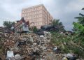Potret Penampungan Sampah Liar Kotori Sempadan Situ Gintung Ciputat