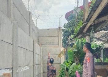 Tok ! Gugatan Dikabulkan, Tembok Beton yang Tutup Gang Besan Tangsel Harus Dibongkar