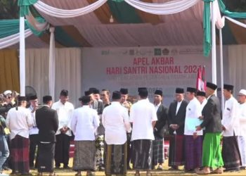Apel Hari Santri 2024 di Tangsel, 99 Ponpes Deklarasi Pesantren Ramah Anak