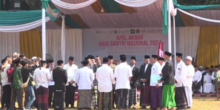 Apel Hari Santri 2024 di Tangsel, 99 Ponpes Deklarasi Pesantren Ramah Anak