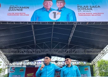 Kampanye Akbar, Paslon Benyamin-Pilar Paparkan Keberhasilan Pembangunan di Tangsel