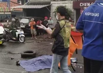 Pemotor Tewas Mengenaskan Terlindas Bus di Ciputat, Begini Kronologinya
