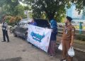 DPMPTSP Tangsel Berbagi di Bulan Ramadan, Ratusan Paket Takjil Ludes Diserbu Pengendara