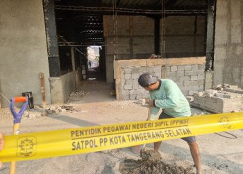 Segel Dicuekin, Proyek GSG Beth Shalom yang Picu Banjir di Serpong Terus Dikebut