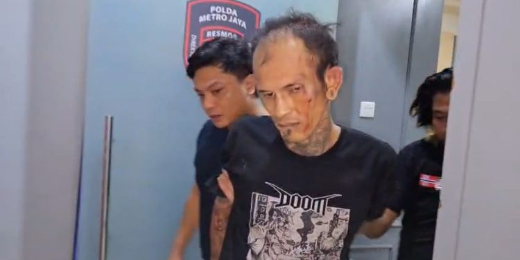 Begini Wajah Bengis AS, Pembunuh Pria di Tangsel yang Lehernya Tergorok