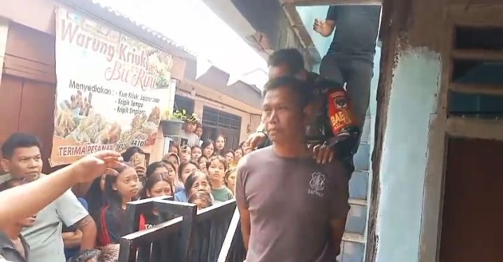 Oknum Sekuriti Cabuli Anak Tiri di Tangsel, Pelaku Nyaris Diamuk Massa