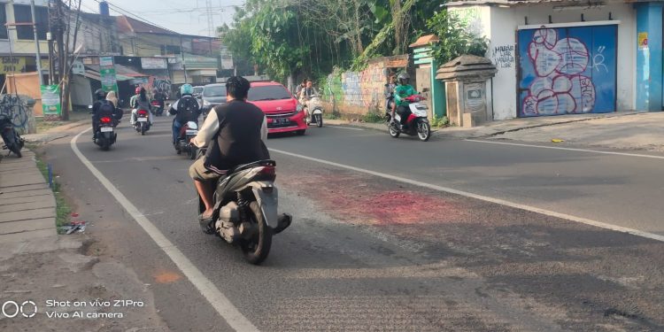 Pemotor Tanpa Identitas Tewas Usai Kecelakaan di Ciputat, Kendaraan Ringsek