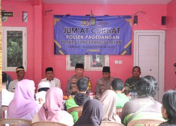 Kapolres Tangsel Gelar Jumat Curhat di Pagedangan, Ajak Masyarakat Jaga Kamtibmas