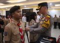 Lantik Saka Bhayangkara dan PKS, Kapolres Tangsel : Jadilah Duta CETAR dan Pelopor Ketertiban