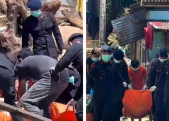 Kisah Haru saat Personel Brimob Evakuasi  Korban Longsor Sibolga, Temukan Jasad Sang Ibu