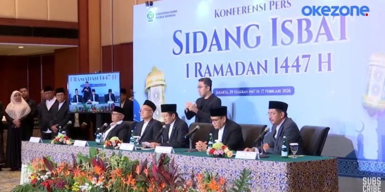 Pemerintah Putuskan 1 Ramadan 1447 Hijriah Jatuh pada Kamis 19 Februari 2026
