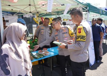 Polres Cianjur Gelar Pasar Murah Bersama Bulog, Bantu Warga Penuhi Kebutuhan Ramadhan