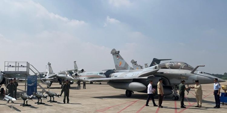 Perkuat Ruang Udara Nasional, Prabowo Resmikan Jet Rafale hingga Radar Tempur Modern