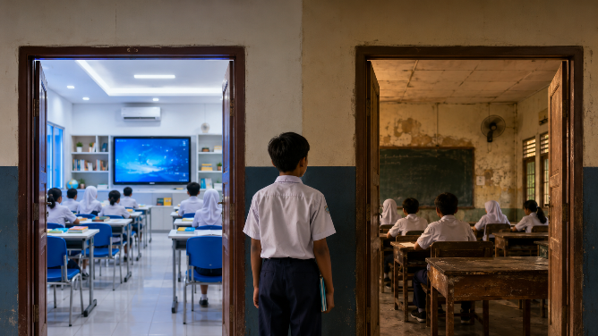 Di Balik Kelas Pengayaan SMPN 11 Tangsel, Ada Siswa Miskin yang Rindukan Kesetaraan