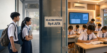 Siswa Miskin Gigit Jari, Kelas Bina Prestasi SMPN 3 Tangsel Bertarif Rp4 Juta !
