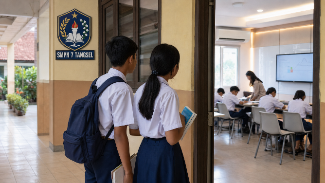 Kesenjangan Kelas Pengayaan di SMPN 7 Tangsel, Siswa Reguler Terpinggirkan