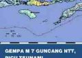 Gempa M7,7 Mengguncang NTT, BMKG Ungkap Sumber Guncangan dari Sesar Aktif Flores