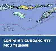 Gempa M7,7 Mengguncang NTT, BMKG Ungkap Sumber Guncangan dari Sesar Aktif Flores
