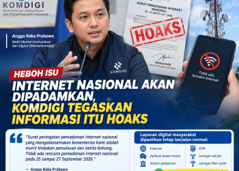 Heboh Isu Internet Nasional Akan Dipadamkan, Komdigi Tegaskan Informasi Itu Hoaks