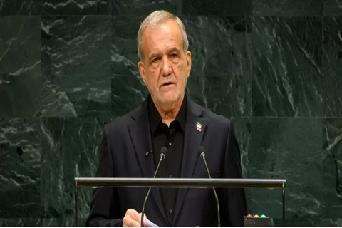 Balas Ancaman Trump di Sidang Umum PBB, Presiden Iran Tegaskan Tak Akan Bertekuk Lutut