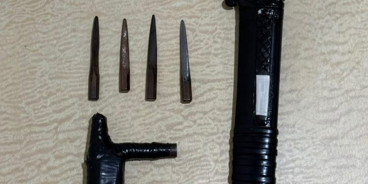 Amankan Terduga Pelaku Curanmor, Polsek Kelapa Dua Sita Kunci T Hingga Sajam