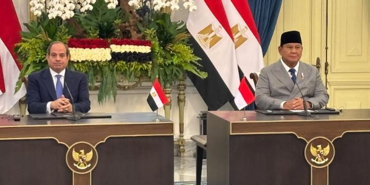 Prabowo-El-Sisi Perkuat Industri Pertahanan, RI-Mesir Dorong Latihan Militer Bersama